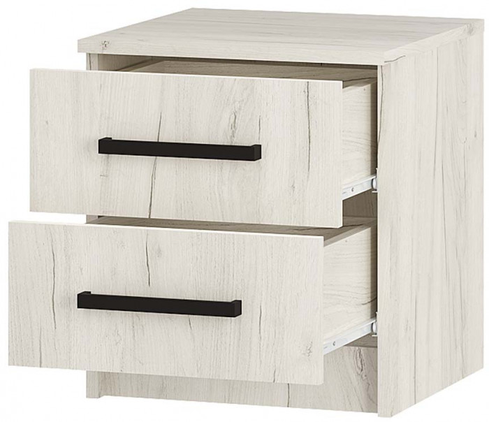 "Фиеста" прикр. тумбы (2 шт) (400х450х410) дуб крафт белый
