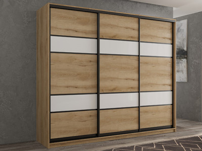 Шкаф-купе Кааппи 8 Эвок Прибрежный 210х45х230 см