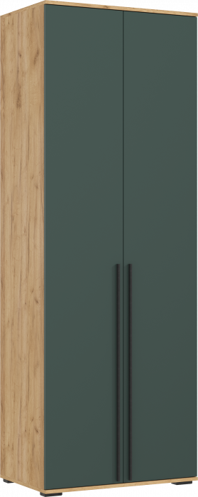 Норд Прихожая, композиция №2, Дуб крафт/Изумрудный