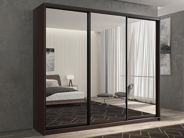 Шкаф-купе Кааппи 1 Венге 210х45х230 см