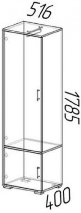 Пекин Пенал (Венге / лоредо)