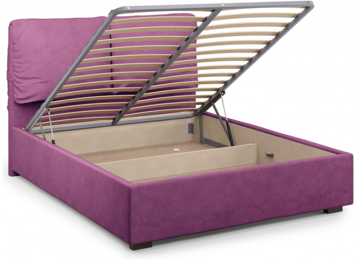 Кровать Trazimeno 180 с подъемным механизмом, Velutto 15