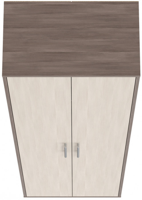 Прихожая 2-3430бод.тем/св Домино - Шкаф для одежды, бодега тёмный/бодега светлый