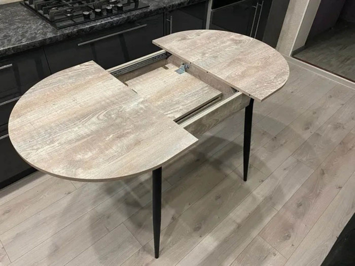 Обеденная группа Стиль-1 / Стул Х 4 шт. / Бетон темный/черный / бид 08