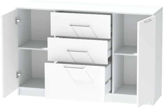 Комод №3 "Иннэс-7", Белый