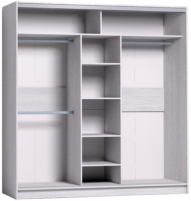 Шкаф-купе Strike 2000 Ясень Анкор светлый