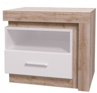 Тумба прикроватная с полкой Люмен 19