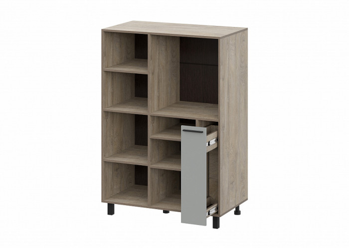 КГ Этна Пенал 10Ш1 Дуб Эндгрейн;Софт грей