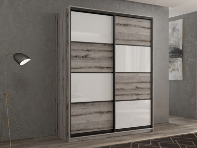 Шкаф-купе Кааппи 14 Эвок Окаменелый 140х60х230 см