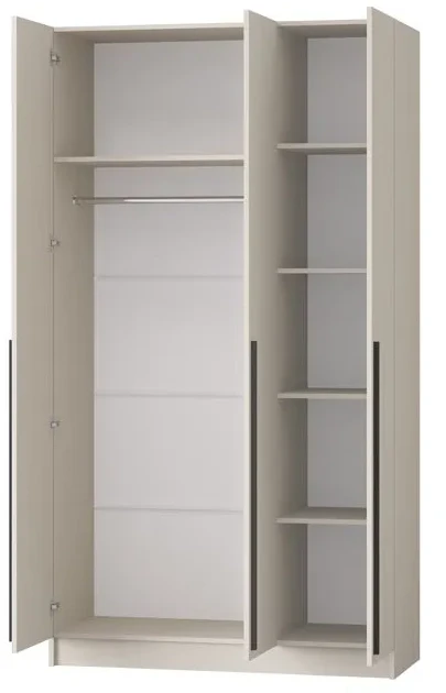 Шкаф Бастион 1500 №1 с антресолью, Кашемир